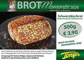 BROT Moment September 2026 - Schwarzbierbrot