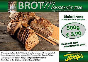 Brot Moment August 2026 - Dinkelkruste
