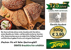Jubiläumsbrot im Juni - Gerolds Hausbrot