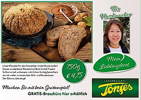 Lieblingsbrot im November - Tris Nussknacker